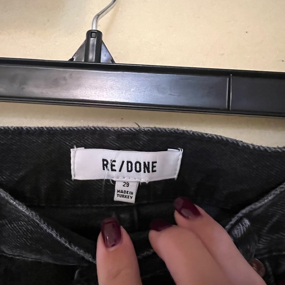 NWT RE/DONE 70s High-Rise Stove Pipe Straight-Leg Jeans - Picture 10 of 11